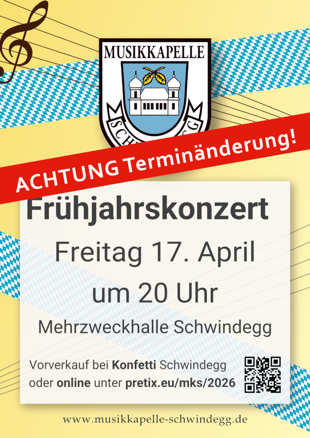 Frühjahrskonzert 2026 - Achtung Terminänderung!